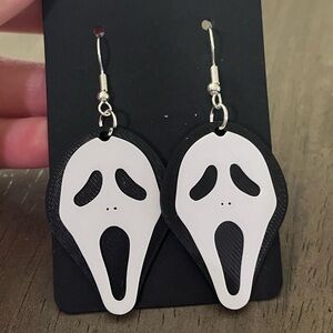 Ghostface earrings